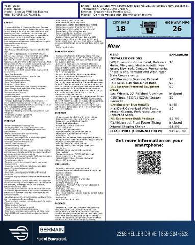 2023 Buick Enclave Essence FWD