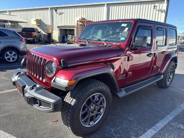 2021 Jeep Wrangler 80th Anniversary 4x4 for sale in Tyler, TX
