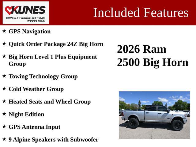 2026 RAM Ram 2500 RAM 2500 BIG HORN CREW CAB 4X4 64 BOX
