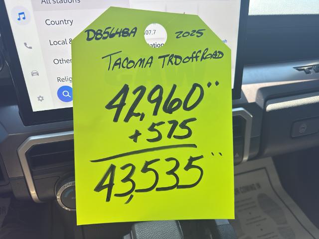 2025 Toyota Tacoma TRD Off Road