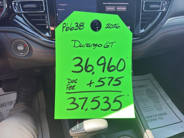 2026 Dodge Durango GT