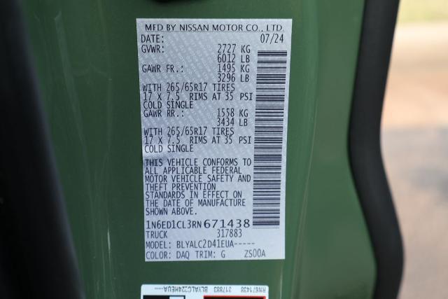 2024 Nissan Frontier King Cab SV 4x2
