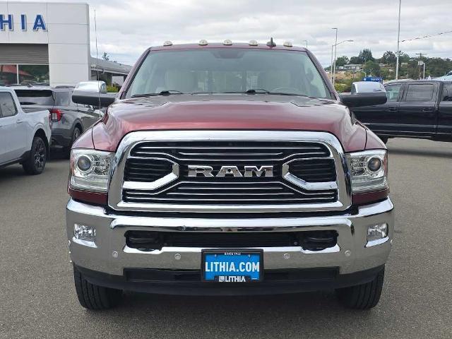 2018 Ram 3500 Laramie Longhorn Crew Cab 4x4 8' Box