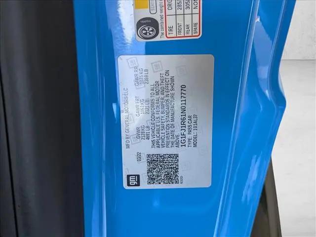 2022 Chevrolet Camaro RWD Coupe ZL1