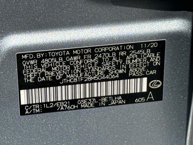 2021 Lexus IS 300 Base