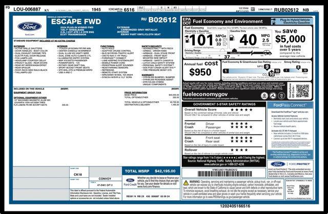 2024 Ford Escape PHEV
