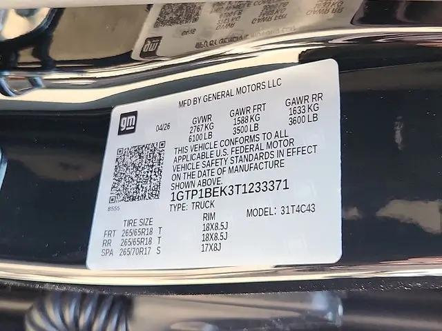 2026 GMC Canyon Elevation, RWD