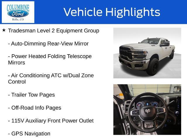 2025 Ram 2500 Tradesman Crew Cab 4x4 6'4" Box