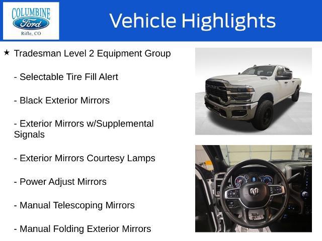 2025 Ram 2500 Tradesman Crew Cab 4x4 6'4" Box