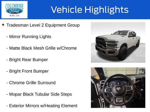 2025 Ram 2500 Tradesman Crew Cab 4x4 6'4" Box