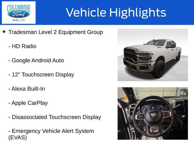 2025 Ram 2500 Tradesman Crew Cab 4x4 6'4" Box