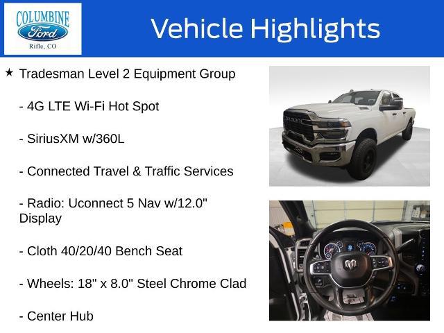 2025 Ram 2500 Tradesman Crew Cab 4x4 6'4" Box