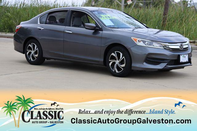 2016 Honda Accord LX for sale in Galveston, TX