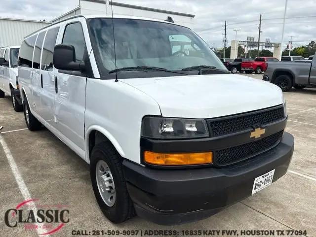 2024 Chevrolet Express Passenger RWD 3500 Extended Wheelbase LS for sale in Houston, TX