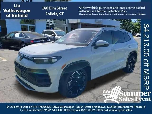 2026 Volkswagen Tiguan SEL R-Line Turbo for sale in Enfield, CT