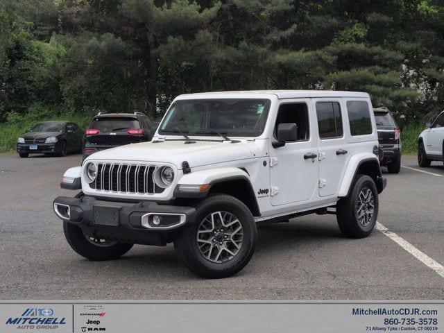 2025 Jeep Wrangler 4-Door Sahara 4x4 for sale in Canton, CT
