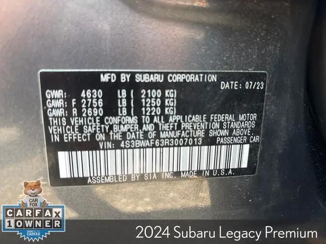 2024 Subaru Legacy Premium