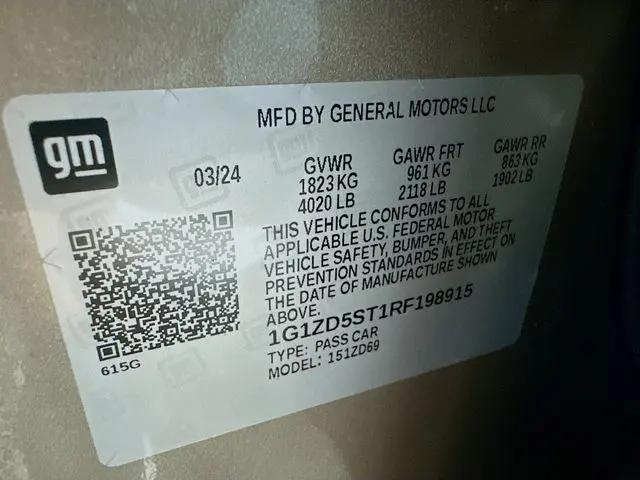 2024 Chevrolet Malibu FWD 1LT