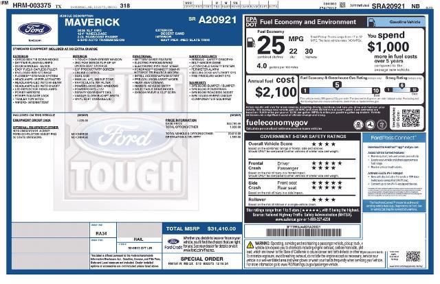 2025 Ford Maverick XLT