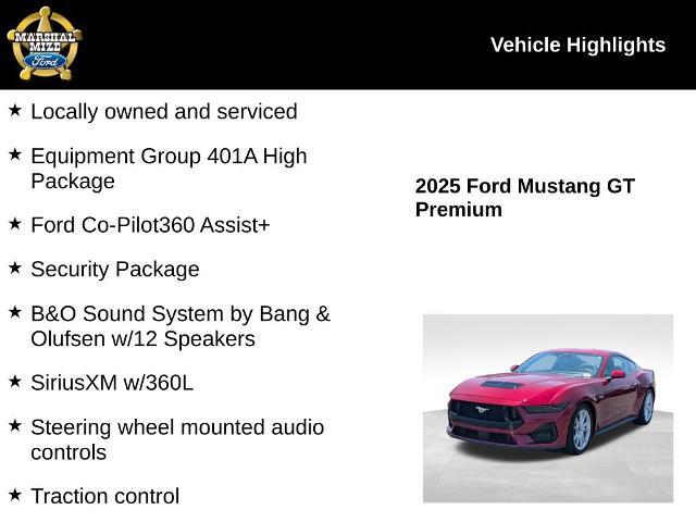 2025 Ford Mustang GT Premium Fastback