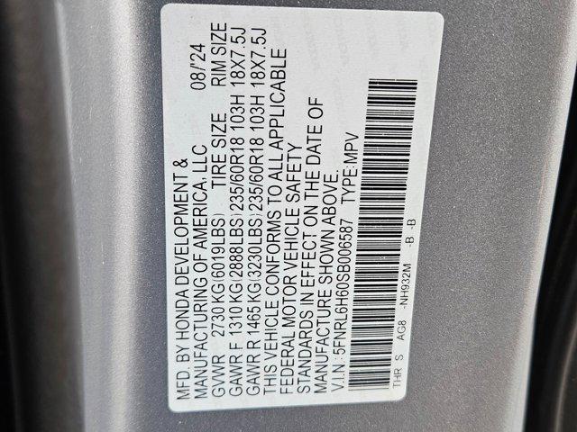 2025 Honda Odyssey EX-L