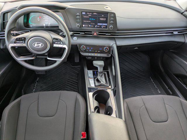 2025 Hyundai Elantra Hybrid Blue