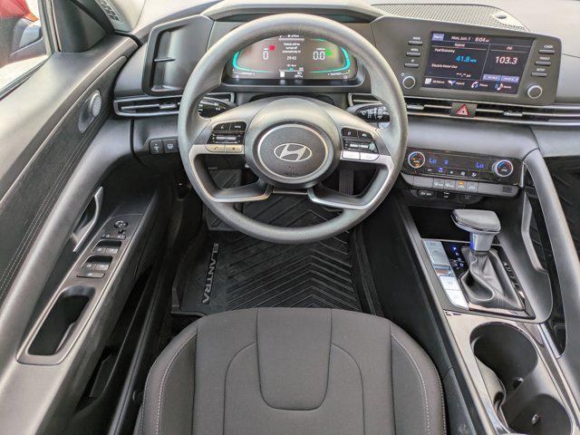 2025 Hyundai Elantra Hybrid Blue