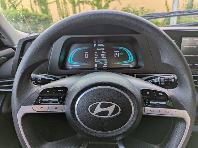 2025 Hyundai Elantra Hybrid Blue