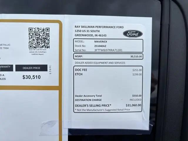 2024 Ford Maverick XLT