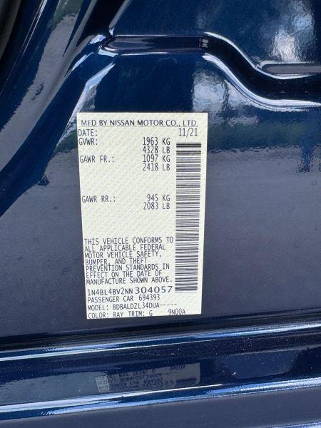 2022 Nissan Altima S FWD