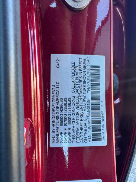 2021 Honda Accord EX-L