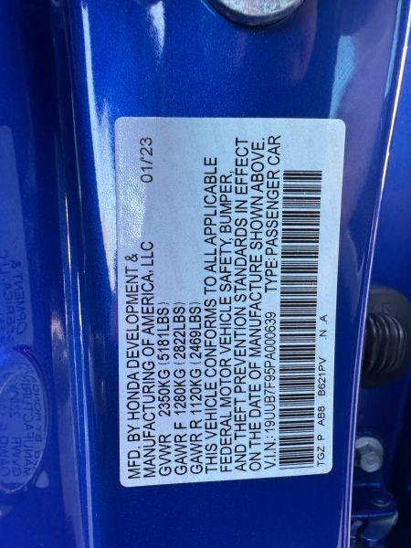 2023 Acura TLX Type S - HP Wheel and Tire