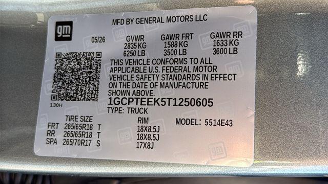 2026 Chevrolet Colorado Trail Boss, 4WD