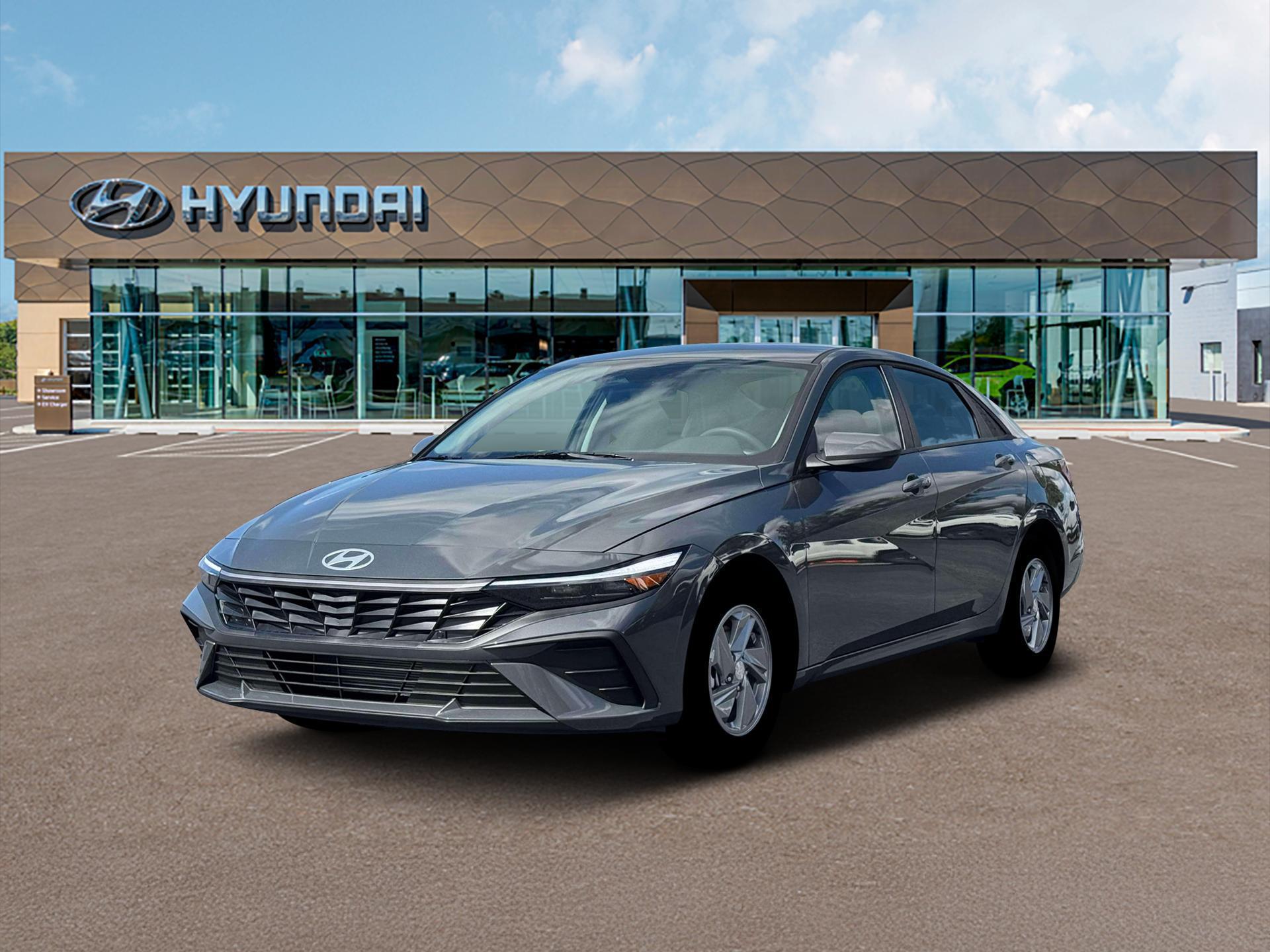 Ecotronic Gray 2026 Hyundai Elantra Sedan Front-Wheel Drive Continuously Variable Transmission