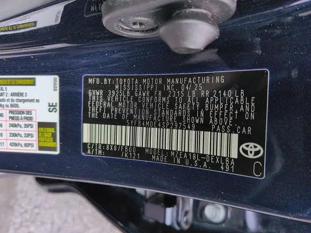 2025 Toyota Corolla LE
