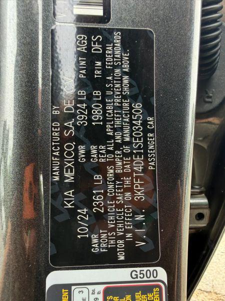 2025 Kia K4 LXS