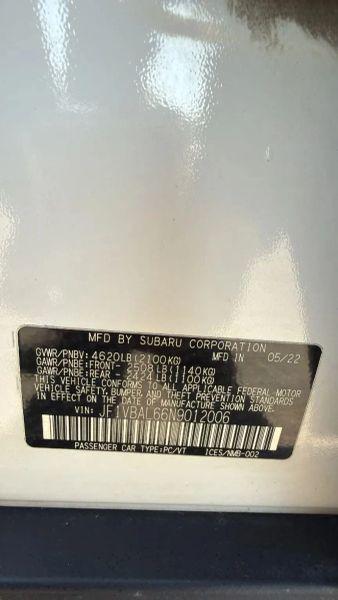 2022 Subaru WRX Limited