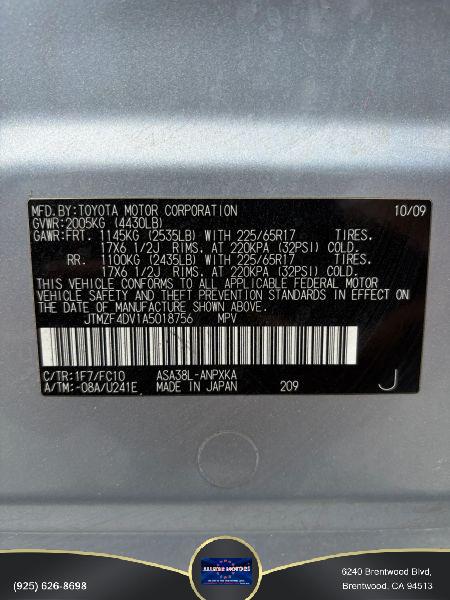 2010 Toyota RAV4 Base