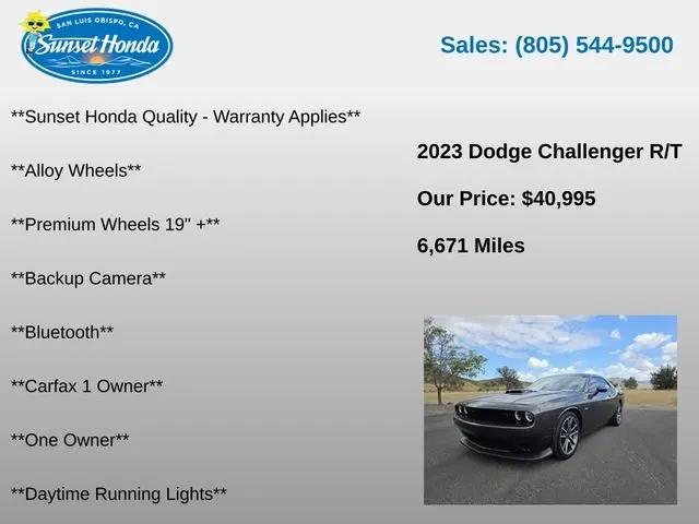 2023 Dodge Challenger R/T