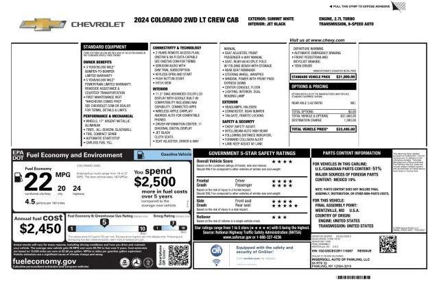 2024 Chevrolet Colorado 2WD LT