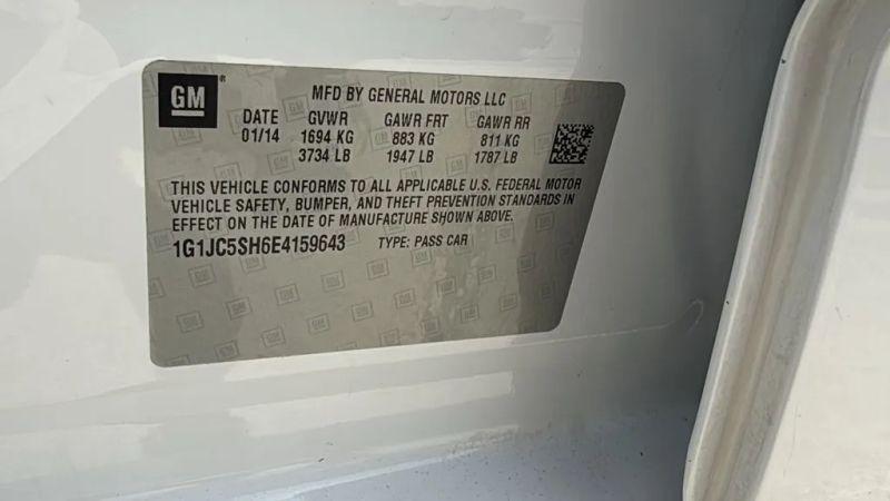 2014 Chevrolet Sonic LT Auto