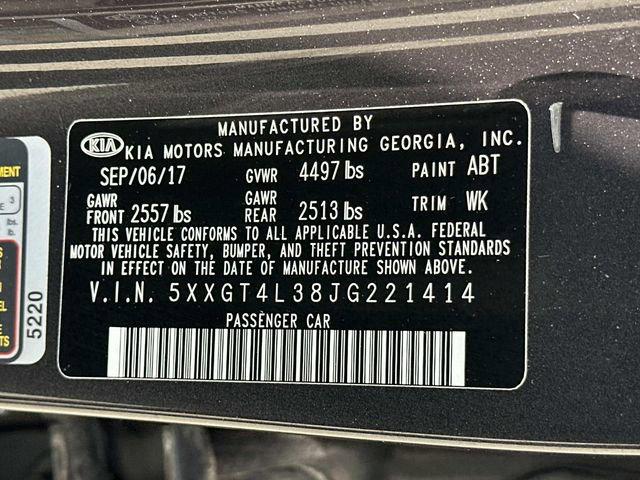 2018 Kia Optima S