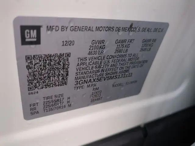 2021 Chevrolet Equinox AWD 1FL