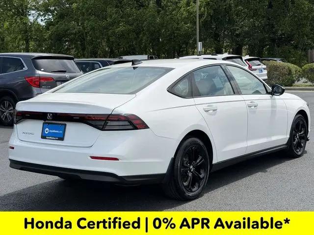 2025 Honda Accord Sedan SE