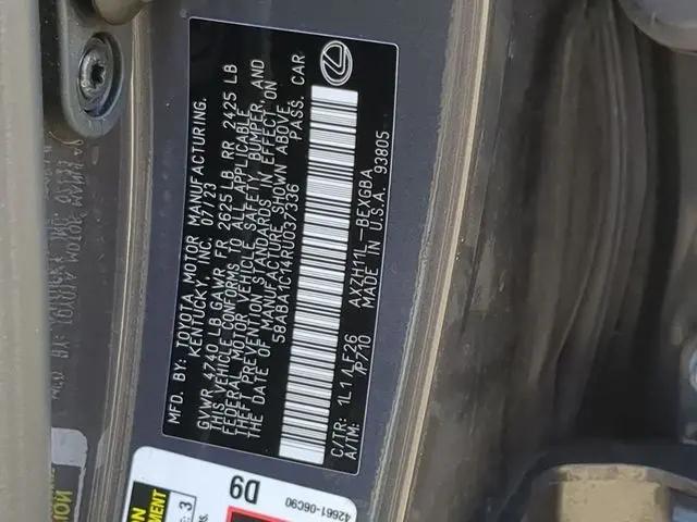 2024 Lexus ES 300h F SPORT Handling