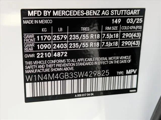 2025 Mercedes-Benz GLB GLB 250