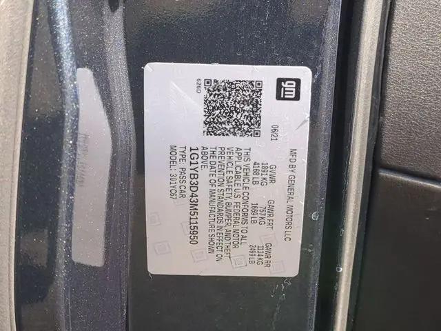 2021 Chevrolet Corvette Stingray RWD Convertible 2LT