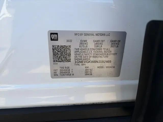 2022 Chevrolet Traverse AWD LT Cloth