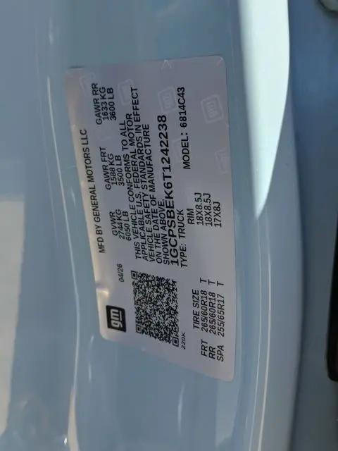 2026 Chevrolet Colorado WT, RWD