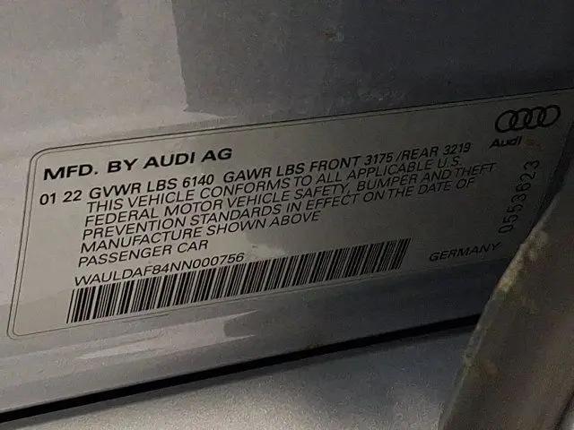2022 Audi A8 L 55 TFSI quattro Tiptronic